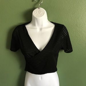 Mesh crop top